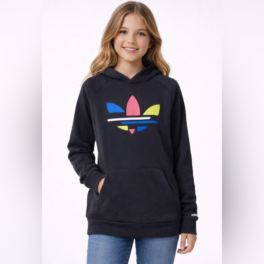 Adidas Originals Hoodie Youth Girls Size Large 13/14 Unisex